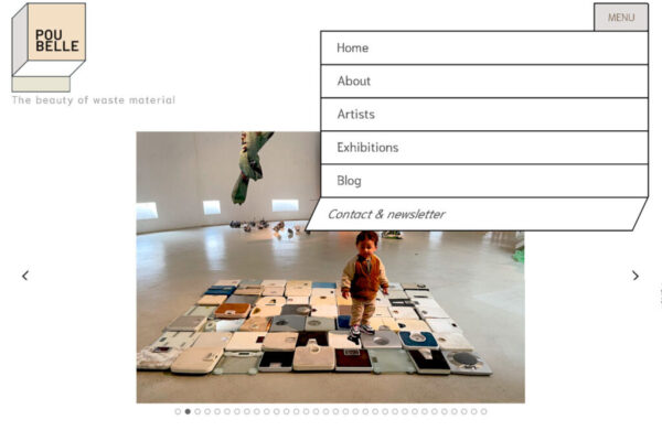 Kunstproject Poubelle